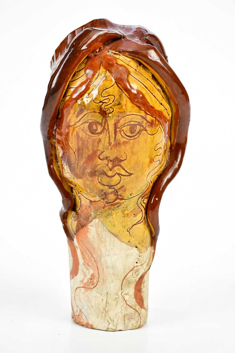 Lot 253 - GEOFFREY KEY (born 1941); terracotta