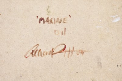 Lot 310 - RICHARD FITTON MAFA (born 1990); oil on panel,...