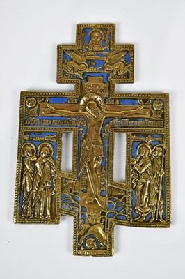 Lot 1370 - A decorative cast brass central panel from a...