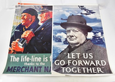 Lot 1490 - A group of six reproduction WWII posters, 76 x...