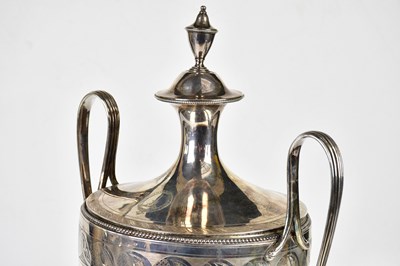 Lot 2051 - EDWARD FARRELL; a George IV hallmarked silver...