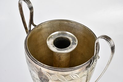 Lot 2051 - EDWARD FARRELL; a George IV hallmarked silver...
