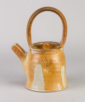 Lot 501 - MICKI SCHLOESSINGK (born 1949); a salt glazed...