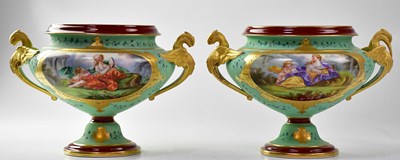 Lot 309 - A pair of 19th century Continental...