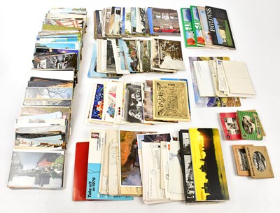 Lot 2646 - A collection of postcards relating to...
