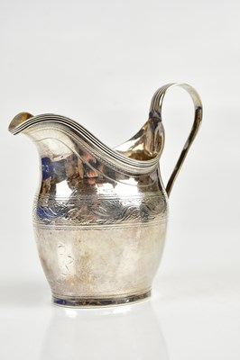 Lot 2188 - GEORGE BURROWS; a Georgian hallmarked silver...