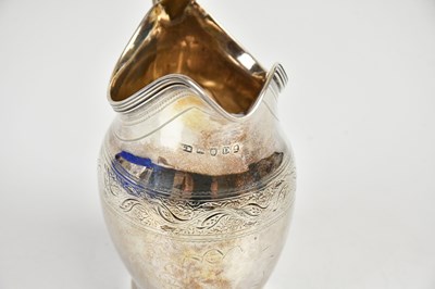 Lot 2188 - GEORGE BURROWS; a Georgian hallmarked silver...
