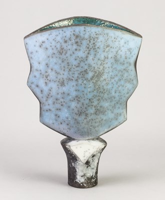 Lot 212 - ELIZABETH RAEBURN (born 1943); a raku spade...