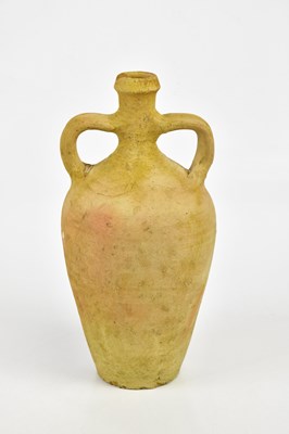 Lot 1451 - A ceramic twin handled vase in the style of a...