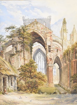 Lot 488 - RICHARD MANSER RAYNER (1843-1908); watercolour,...