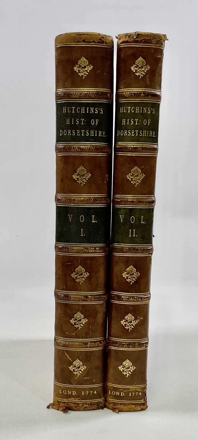 Lot 1418 - JOHN HUTCHINS M.A, 'The History and...
