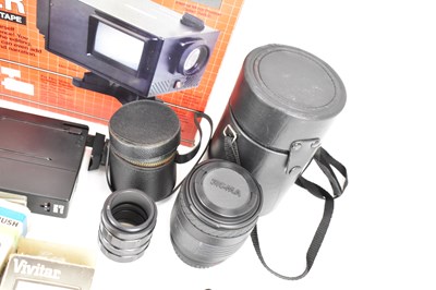 Lot 534 - Mixed camera equipment to include a Sigma UC...