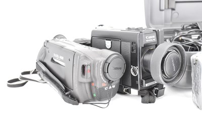 Lot 536 - Three vintage video cameras comprising a...