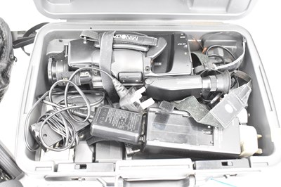Lot 536 - Three vintage video cameras comprising a...