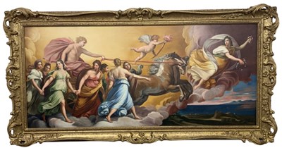 Lot 154 - J DIMINO; oil on canvas, 'The Carriage of...