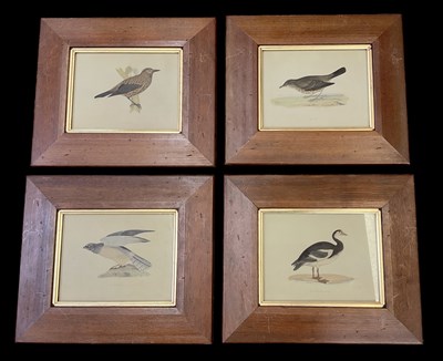 Lot 228 - A set of four prints of birds comprising...