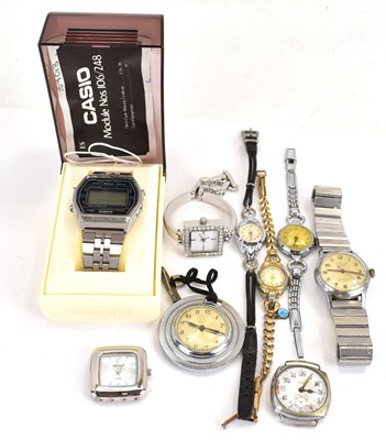 Lot 894 - A quantity of watches to include a Casio No....