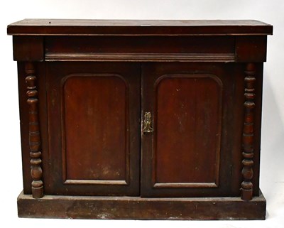 Lot 73 - A Victorian serpentine-fronted chiffonier with...