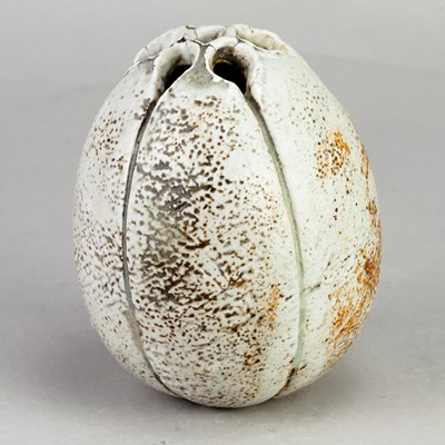 Lot 29 - ALAN WALLWORK (1931- 2019); a stoneware seed...