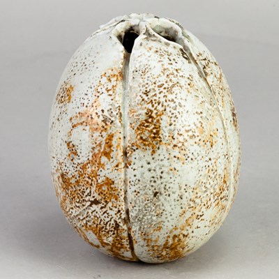 Lot 29 - ALAN WALLWORK (1931- 2019); a stoneware seed...