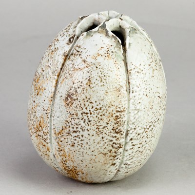 Lot 29 - ALAN WALLWORK (1931- 2019); a stoneware seed...