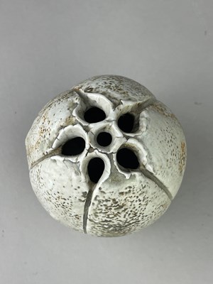 Lot 29 - ALAN WALLWORK (1931- 2019); a stoneware seed...