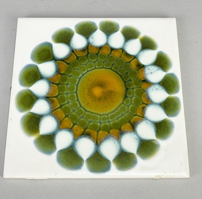 Lot 43 - ALAN WALLWORK (1931-2019); five square...