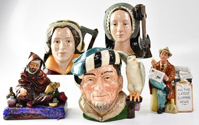 Lot 346 - ROYAL DOULTON; two figures HN1493 'The Potter'...