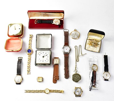 Lot 895 - A quantity of wristwatches, pocket watches and...