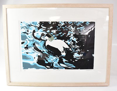 Lot 433 - MARION KARDASZ; silkscreen print, 'Eider',...