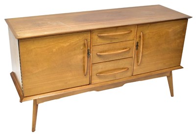Lot 16 - A Hand Craft Quality Furniture teak sideboard...