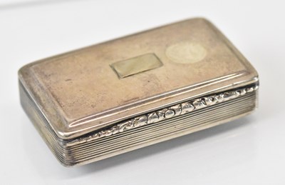 Lot 1355 - NATHANIEL MILLS; a William IV hallmarked...