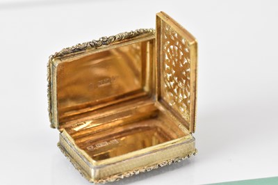 Lot 1356 - NATHANIEL MILLS; a William IV hallmarked...