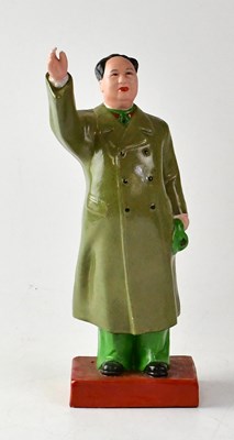 Lot 364 - A ceramic figure of Chairman Mao (Mao Tse...