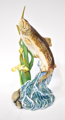 Lot 340 - ROYAL DOULTON; 'The Trout' modelled by J. G...