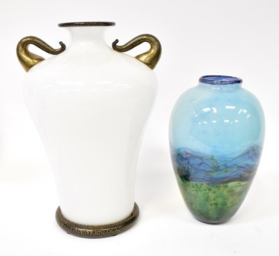 Lot 381 - A Murano 'Primavera' glass vase by Ercole...