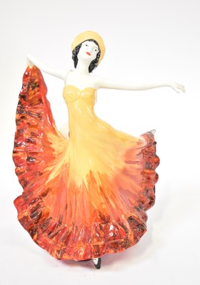 Lot 362 - WADE; an early 20th century Art Deco figure...