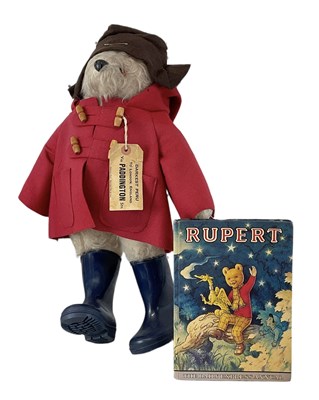 Lot 510 - A Paddington Bear with label 'Darkest Peru to...