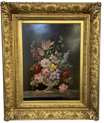 Lot 179 - ADRIAN HOFFMAN; 20th century oil on board,...