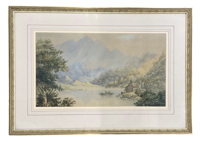 Lot 237 - UNATTRIBUTED; watercolour, rural scene, a...