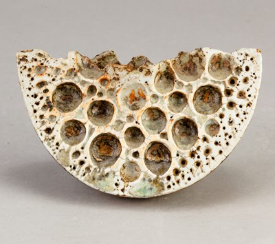 Lot 39 - ALAN WALLWORK (1931-2019); a stoneware wedge...