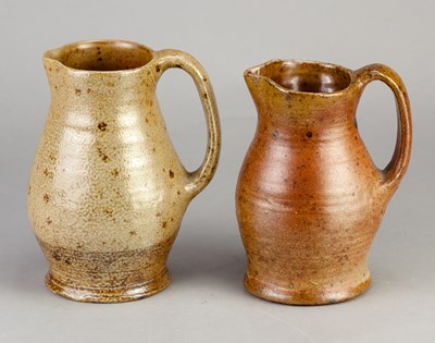 Lot 697 - SARAH WALTON (born 1945); a salt glazed jug,...