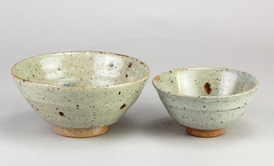 Lot 638 - RICHARD BATTERHAM (1936-2021); a stoneware...