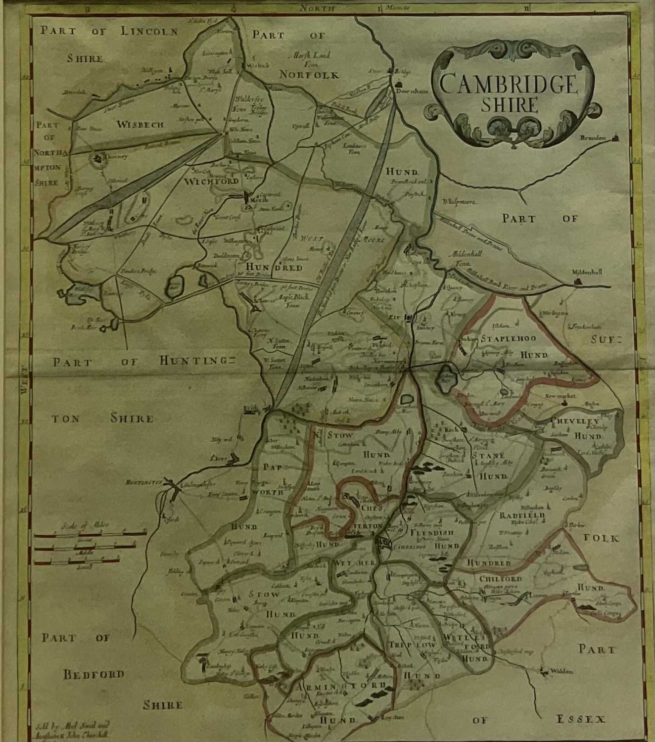 Lot 1451 - ROBERT MORDEN (1650-1703), 'Cambridgeshire',...