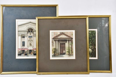 Lot 1678 - ANN STAFFORD; three watercolours, including...