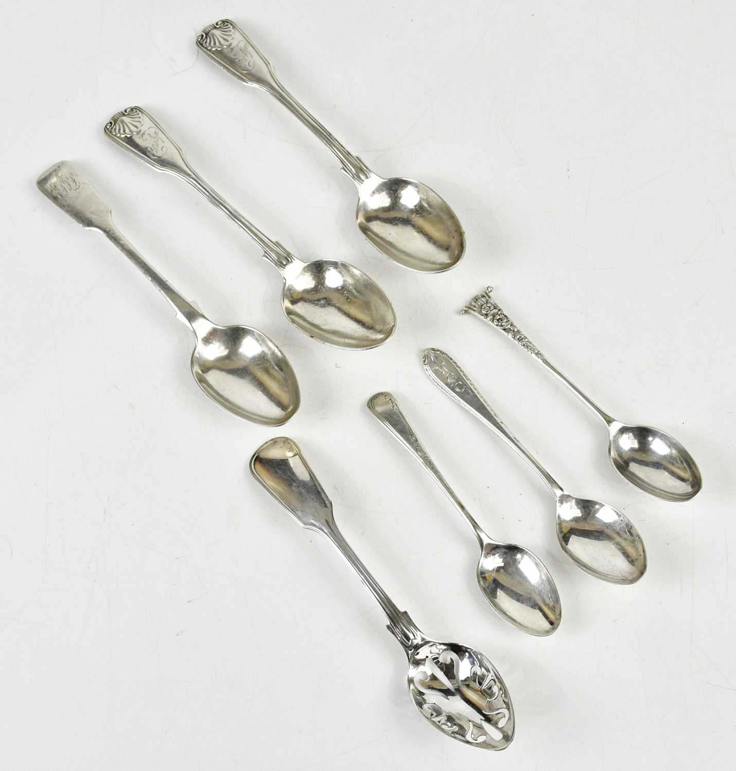 Lot 2159 - THOMAS SMILY; a pair of Victorian hallmarked...