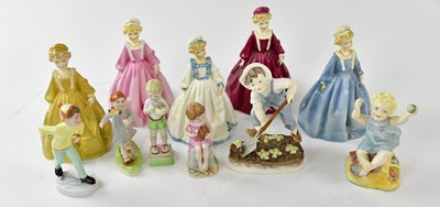 Lot 1548 - ROYAL WORCESTER; a collection of eleven...