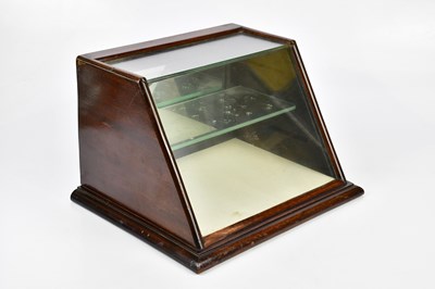 Lot 479 - A late Victorian table top cabinet with mirror...