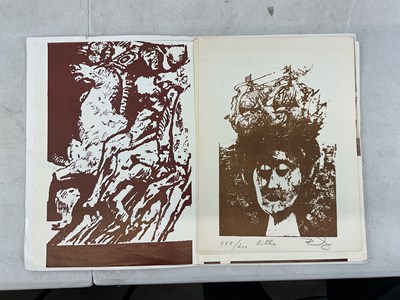 Lot 248 - A folio, 'Five Romanian Artists in Norway',...