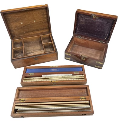 Lot 319 - A 19th century mahogany and brass bound box...